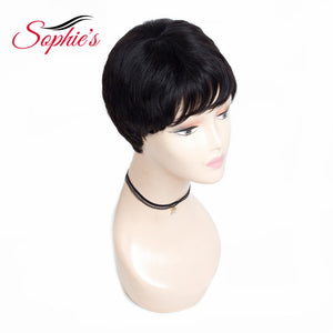 Wig - Short Human Hair Wigs