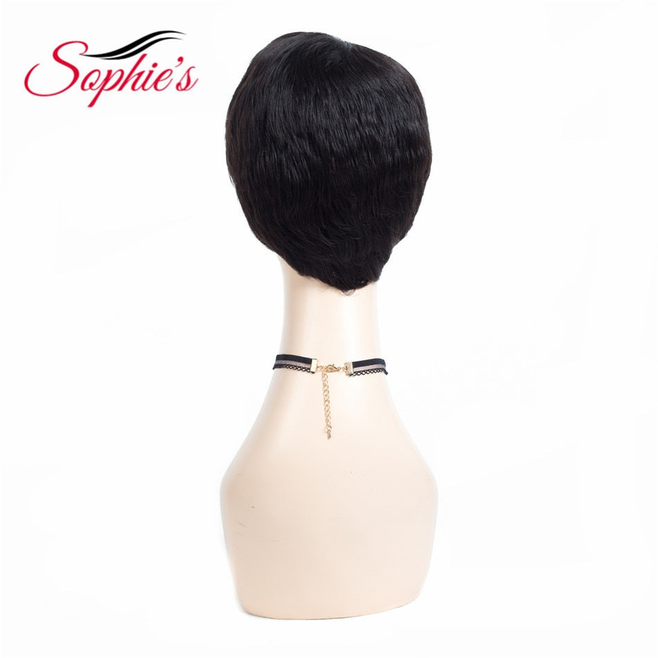 Wig - Short Human Hair Wigs