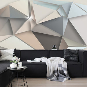 Wallpaper - Abstract Art Wall Mural Geometric Wall Covering