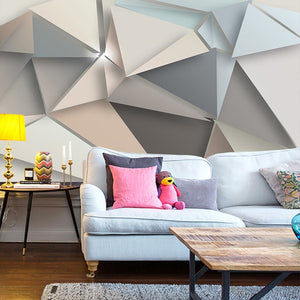 Wallpaper - Abstract Art Wall Mural Geometric Wall Covering