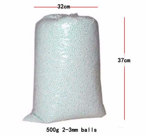 500g/250g Wholesale White Foam Balls beanbag