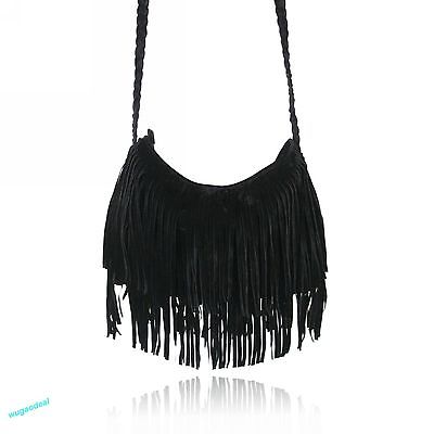 Shoulder bag Solid Tassels