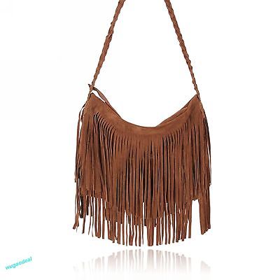 Shoulder bag Solid Tassels