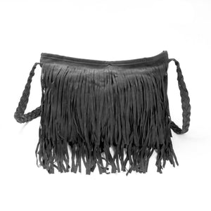 Shoulder bag Solid Tassels