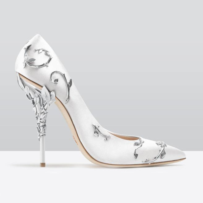 Elegant Silk Women Pumps