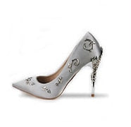 Elegant Silk Women Pumps