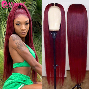 Straight Lace Front Human Hair Wigs