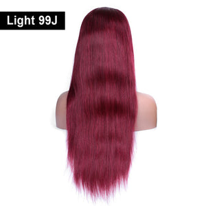 Straight Lace Front Human Hair Wigs