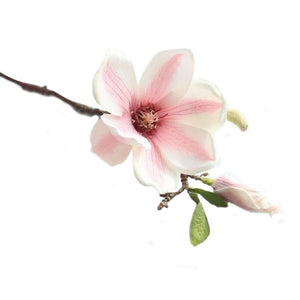 Orchid magnolia wedding artificial flowers for home decoration