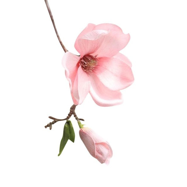 Orchid magnolia wedding artificial flowers for home decoration