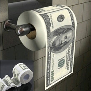 Hundred Bill Toilet Paper Roll