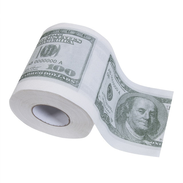 Hundred Bill Toilet Paper Roll