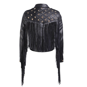 Women Biker Leather Jacket