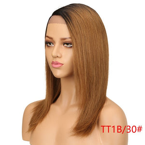 Wig - Sleek Lace Front Human Hair Wig