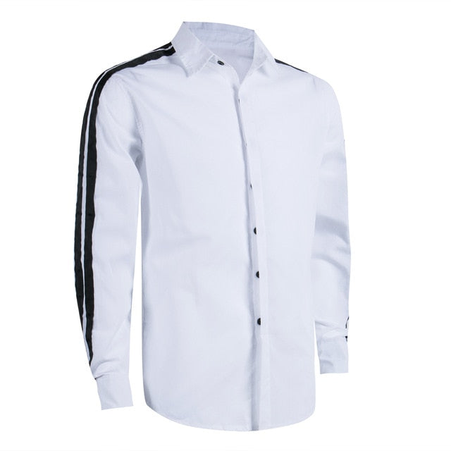 Luxury Stylish Slim Fit Long Sleeve Dress Shirts