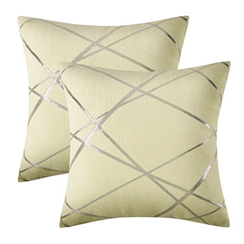 Pillow - Geometric Stripe Cushion Covers Cases