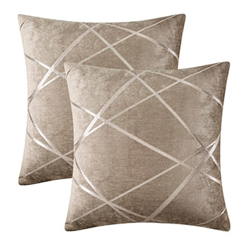 Pillow - Geometric Stripe Cushion Covers Cases