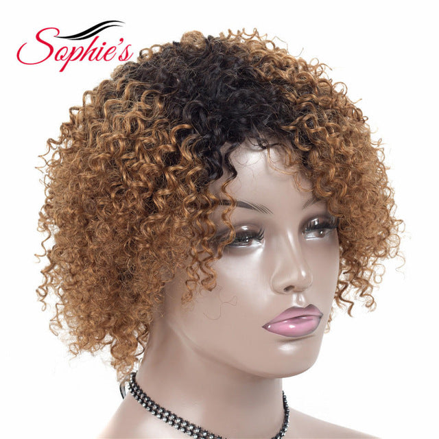 Wig - Short Human Hair Wigs