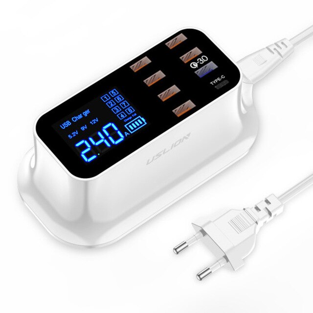 Charger - 8 Port USB Charger HUB