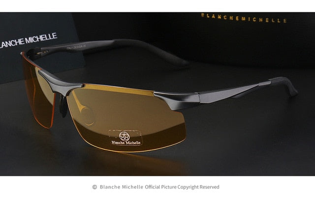 Aluminum Magnesium Men Sunglasses