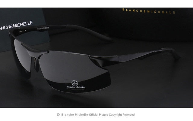 Aluminum Magnesium Men Sunglasses