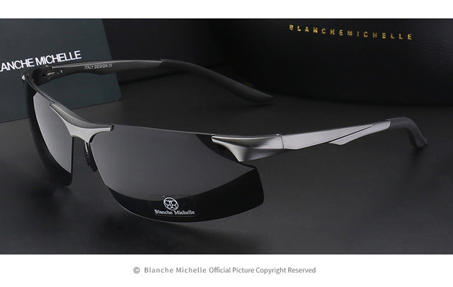 Aluminum Magnesium Men Sunglasses