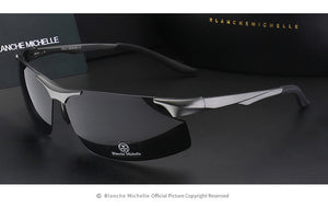 Aluminum Magnesium Men Sunglasses