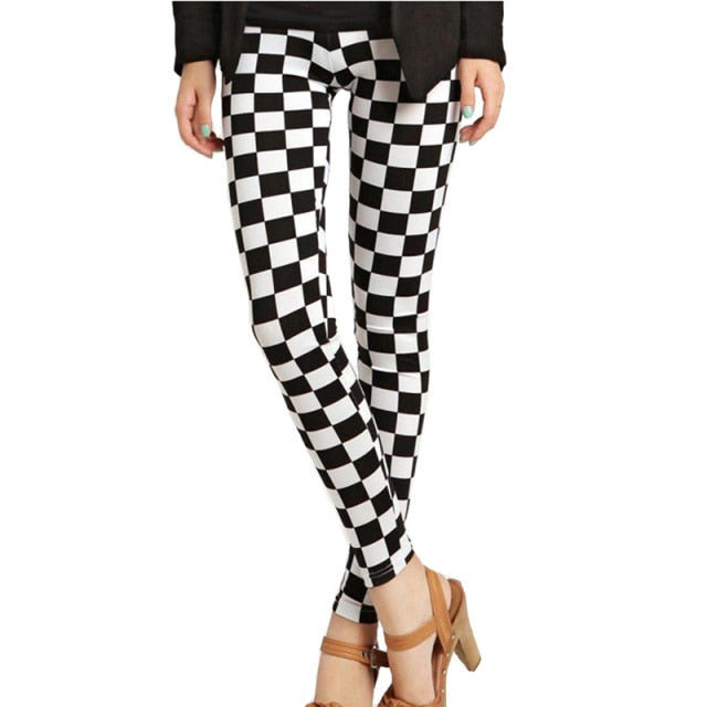 Patterned Print Leggins