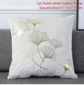 Pillow - Velvet Bronzing  Square Cushion Covers