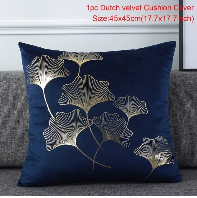 Pillow - Velvet Bronzing  Square Cushion Covers