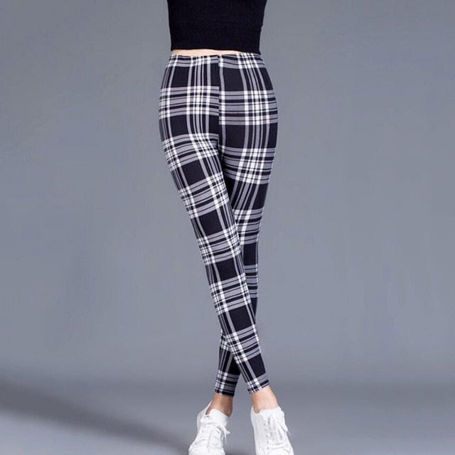 Patterned Print Leggins