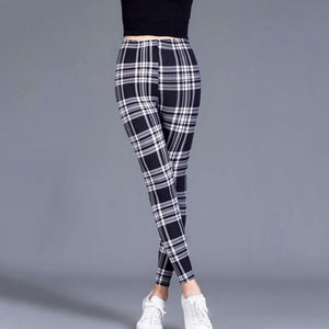 Patterned Print Leggins