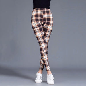 Patterned Print Leggins