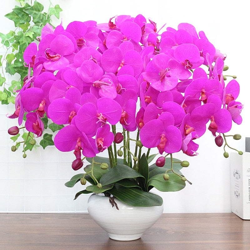 Artificial orchid phalaenopsis