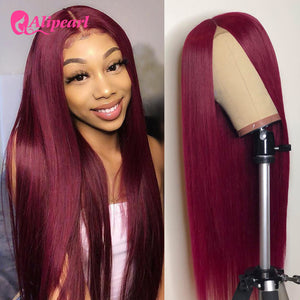 Straight Lace Front Human Hair Wigs