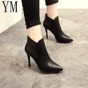 Patent leather PU Pointed Toe