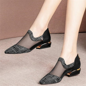 On Sale!!!!!!!!!!!!   High Heel Shoes Mesh Breathable Pumps