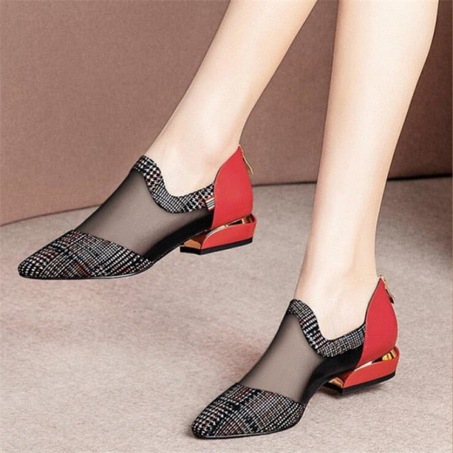 On Sale!!!!!!!!!!!!   High Heel Shoes Mesh Breathable Pumps