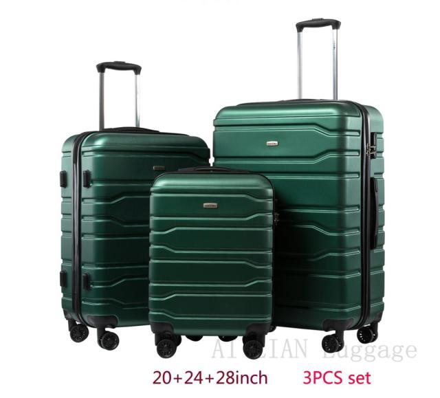 Luggage - 3PCS set 20''24/28 inch Rolling luggage set