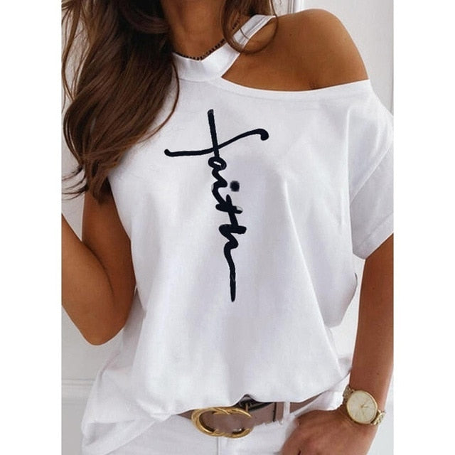 Off Shoulder Tshirt