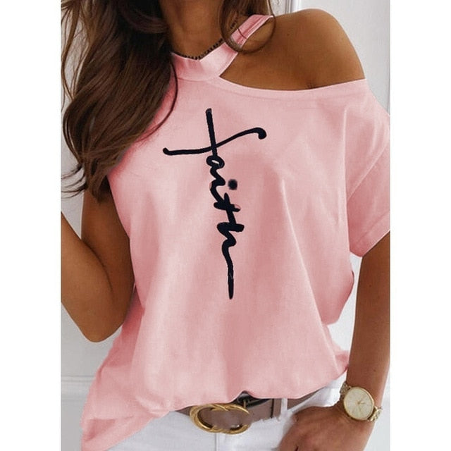 Off Shoulder Tshirt