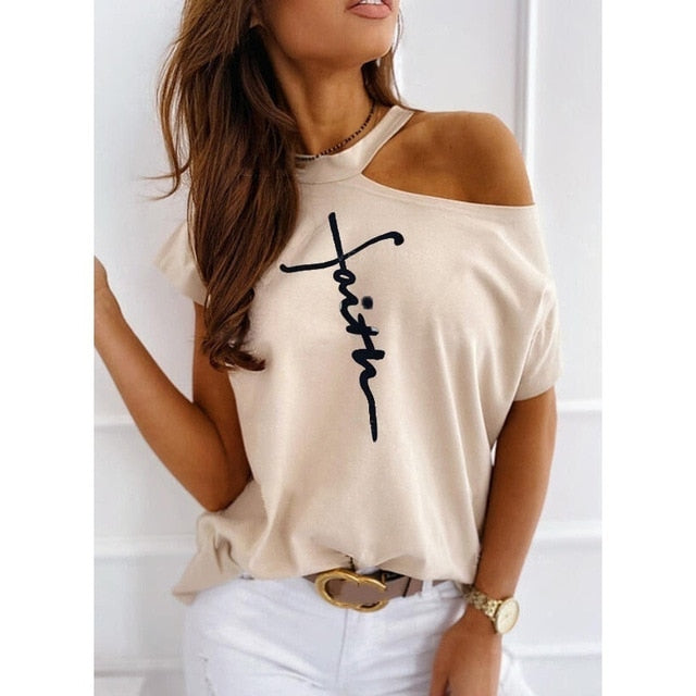 Off Shoulder Tshirt