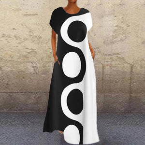 Ladies Elegant Abstract Dresses