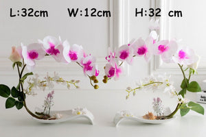 Butterfly Orchid Artificial Flowers Set