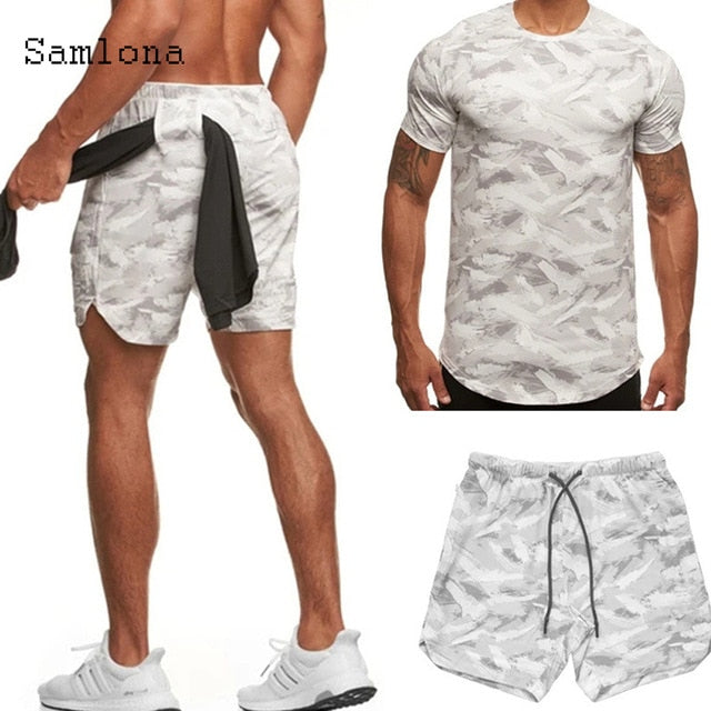 Men Shirts summer sets fashion