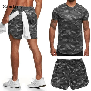 Men Shirts summer sets fashion