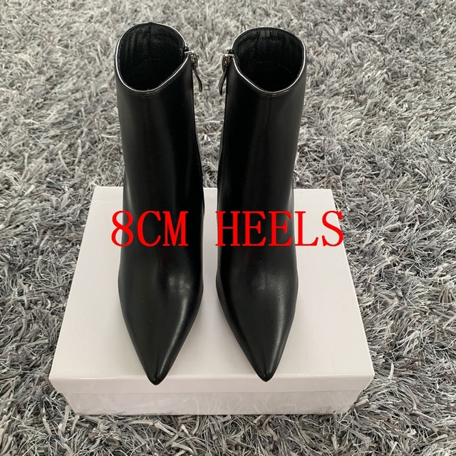 Fashion Leather Women Boots