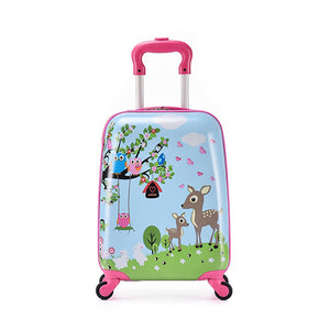 Cartoon trolley suitcase