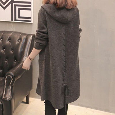 Hooded Cardigan Coat