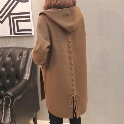 Hooded Cardigan Coat